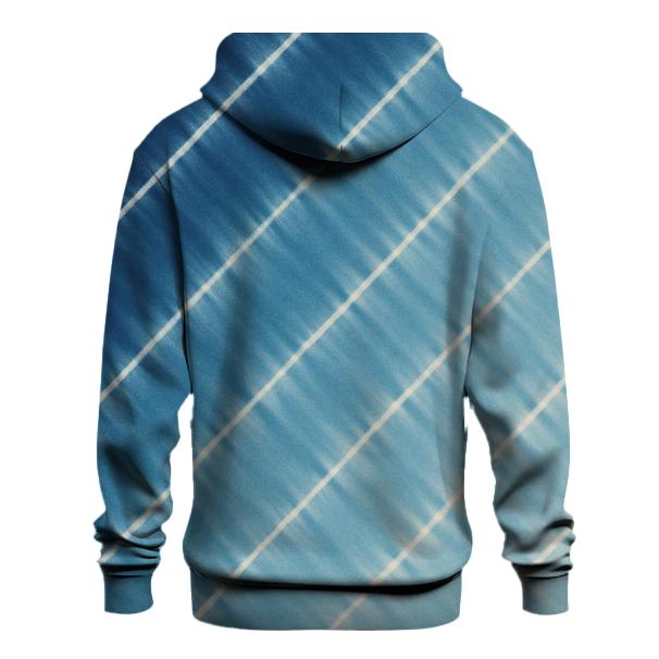 Indigo Arashi Rainfall Diagonals graphic hoodies