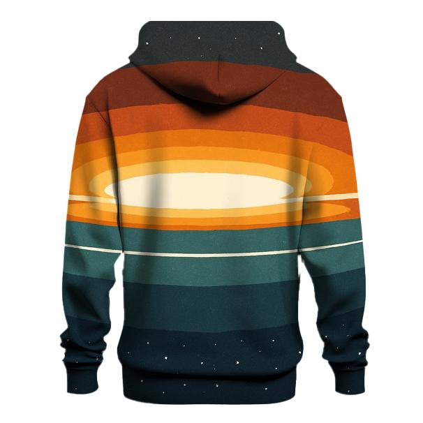 Accretion Disk Horizon Bands hoodie designs