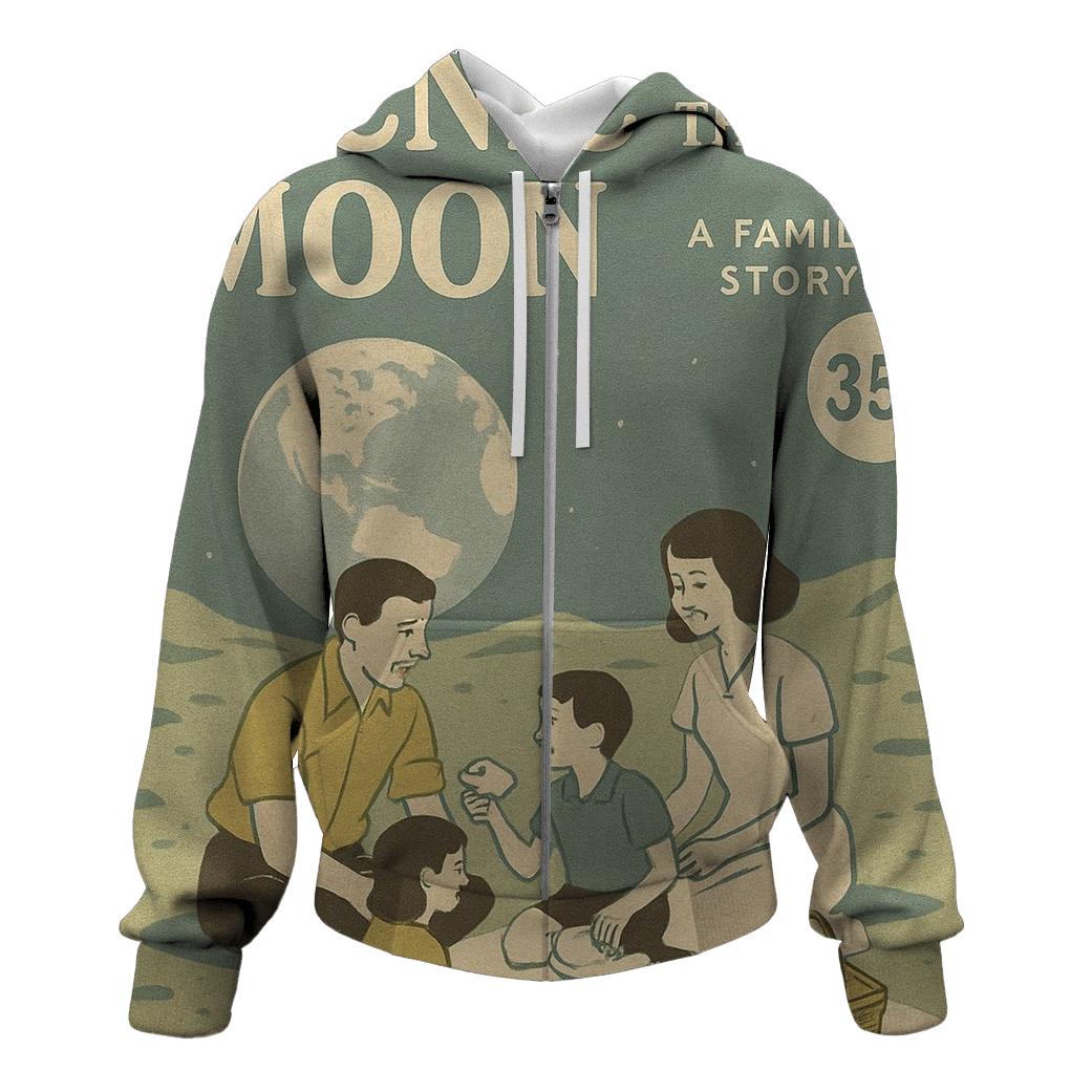 Lunar Picnic Field Guide Cover heavyweight hoodies