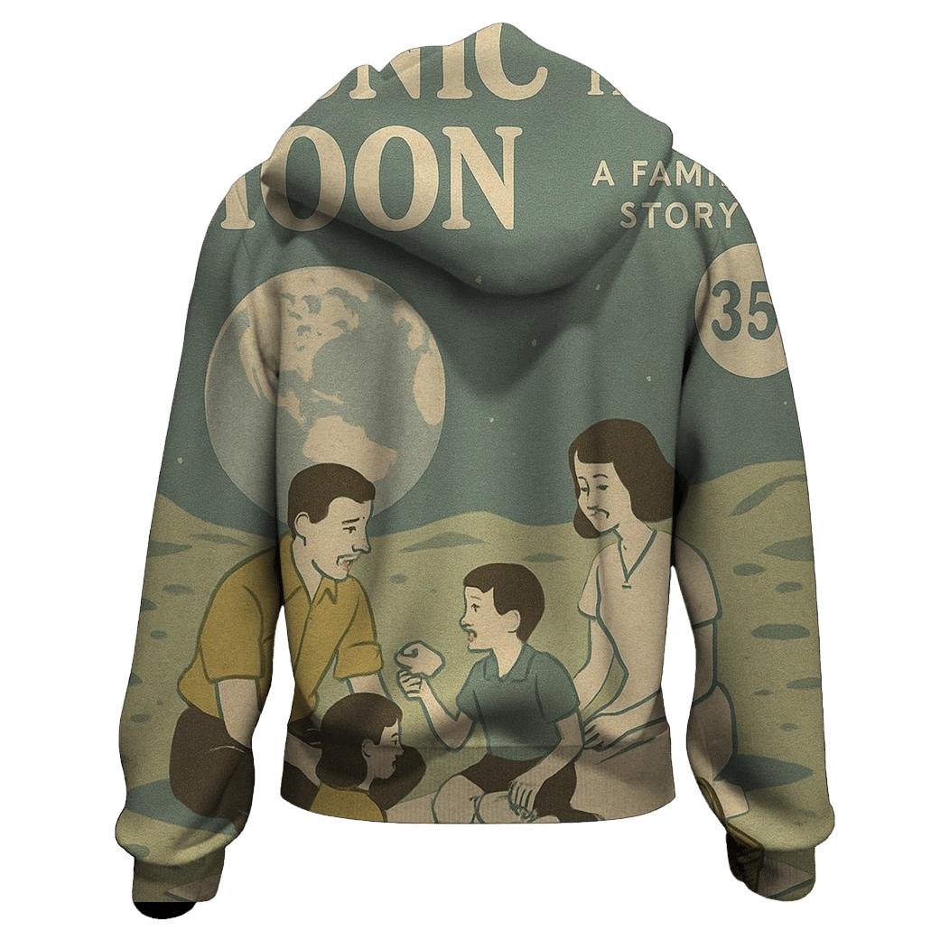 Lunar Picnic Field Guide Cover heavyweight hoodies