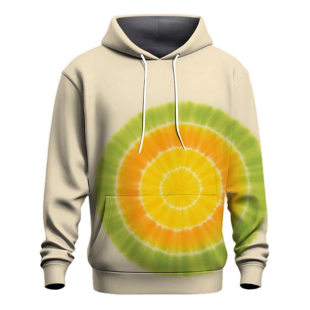 Citrus Offset Bullseye Bloom premium hoodies