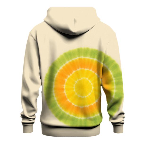 Citrus Offset Bullseye Bloom premium hoodies