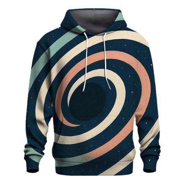 Gravitational Lens Arc Bloom embroidered hoodies