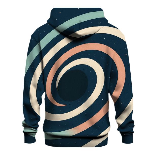 Gravitational Lens Arc Bloom embroidered hoodies