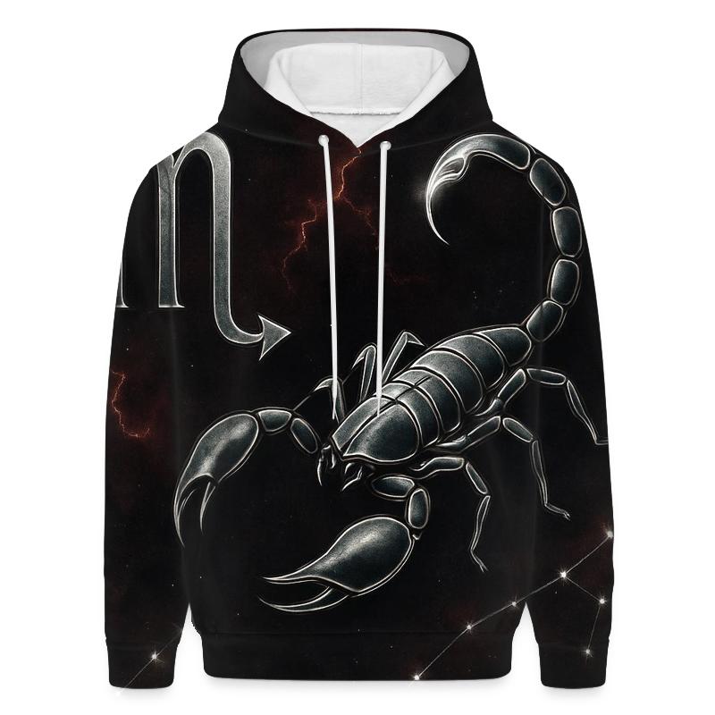 Scorpio Nebula Scorpion Sigil designer hoodies