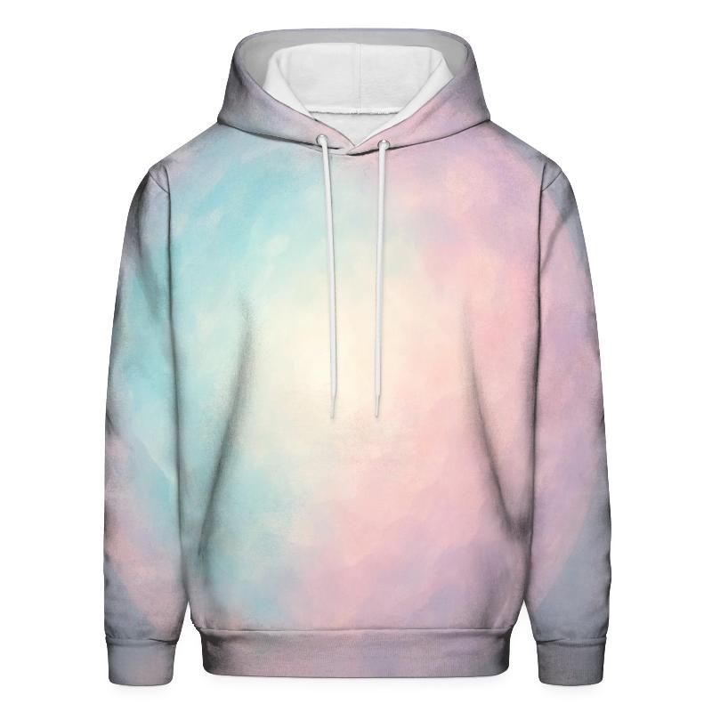 Clouded Opal Bloom premium hoodies