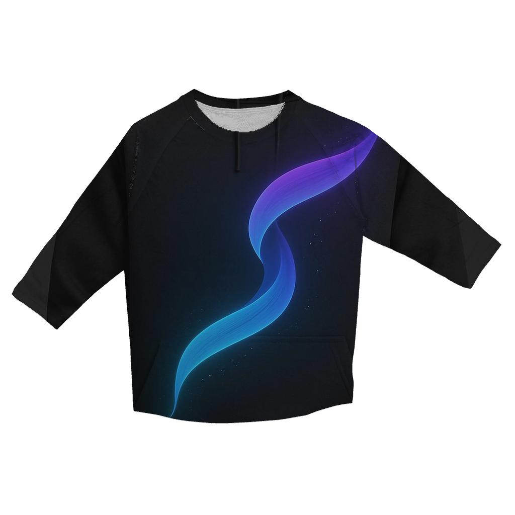 Starstream Ribbon Gradient personalized 3/4 sleeve tees