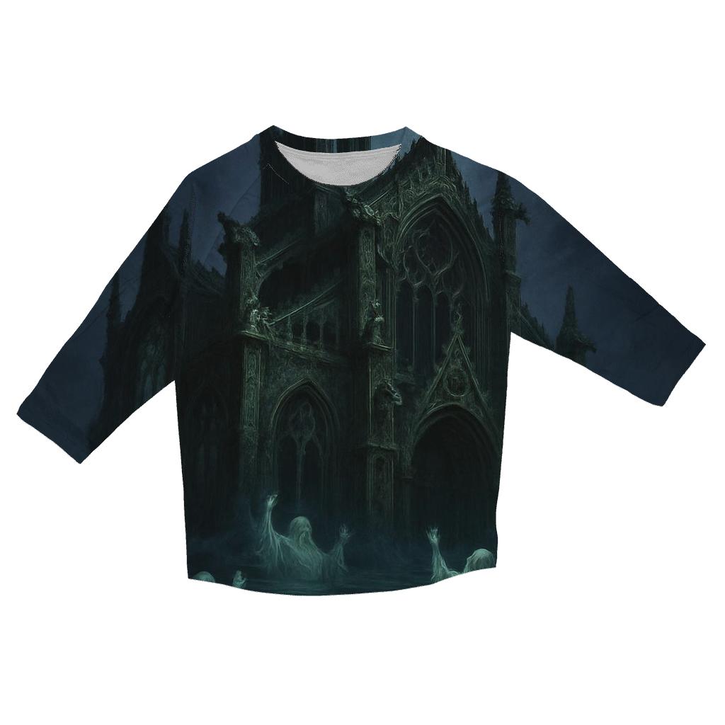 Cathedral Of The Drowned Saints designer 3/4 sleeve blouses