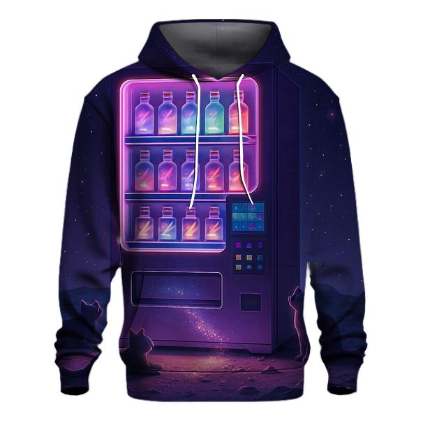 Nebula Vending Machine zip-up hoodies