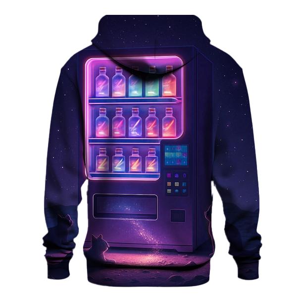 Nebula Vending Machine zip-up hoodies