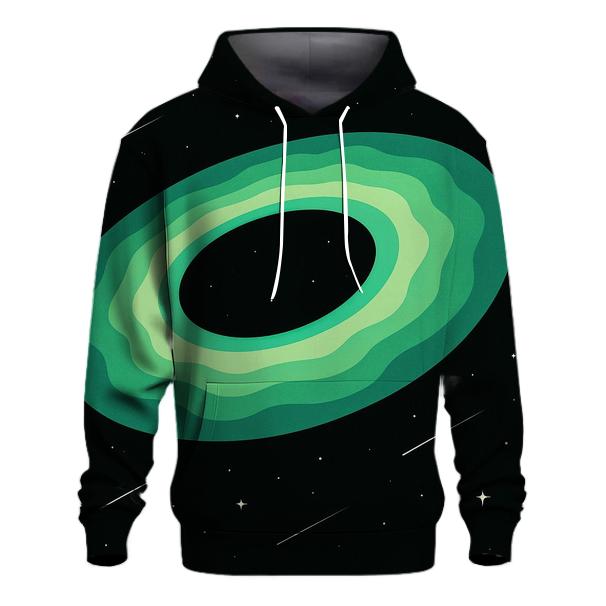 Aurora Oval Night Track zip-up hoodies