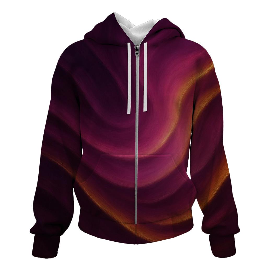 Molten Orchid Gradient graphic hoodies