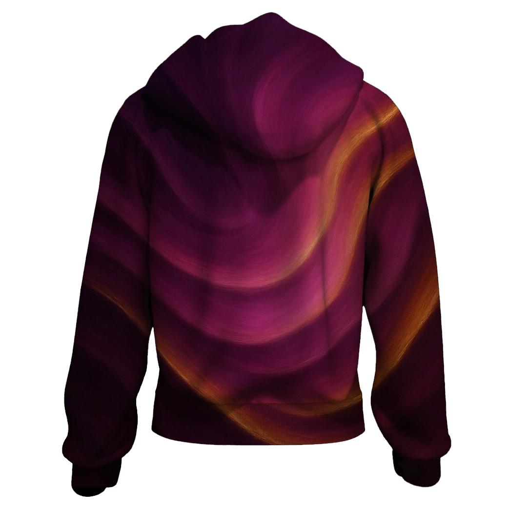 Molten Orchid Gradient graphic hoodies