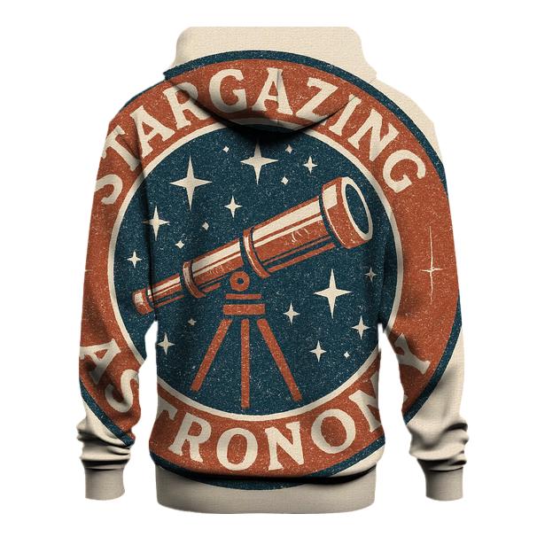 Vintage Observatory Club Emblem embroidered hoodies