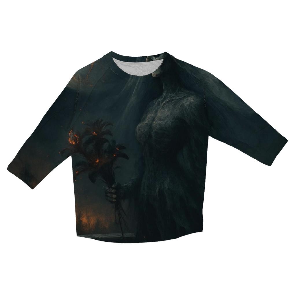 Moonbound Bride Of Cinders fashion 3/4 sleeve shirts