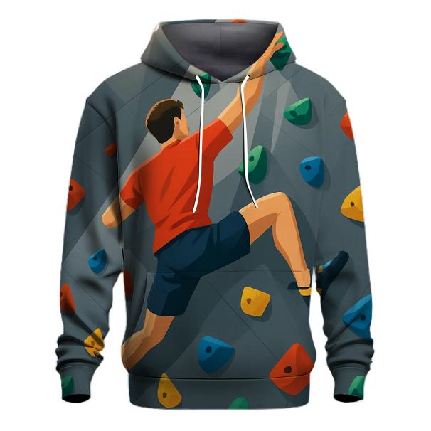Indoor Climbing Wall Challenge hoodie trends