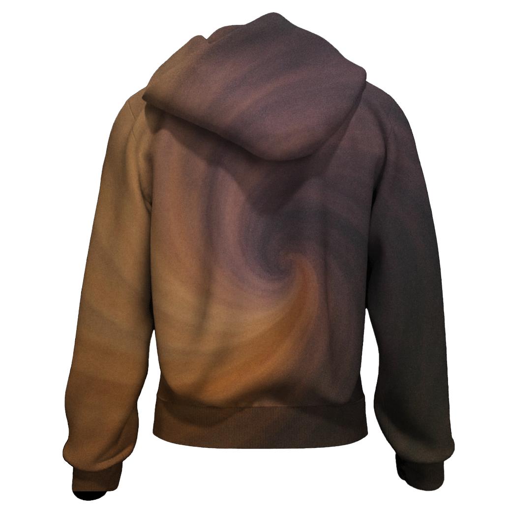 Celestial Sandstorm Fade designer hoodies