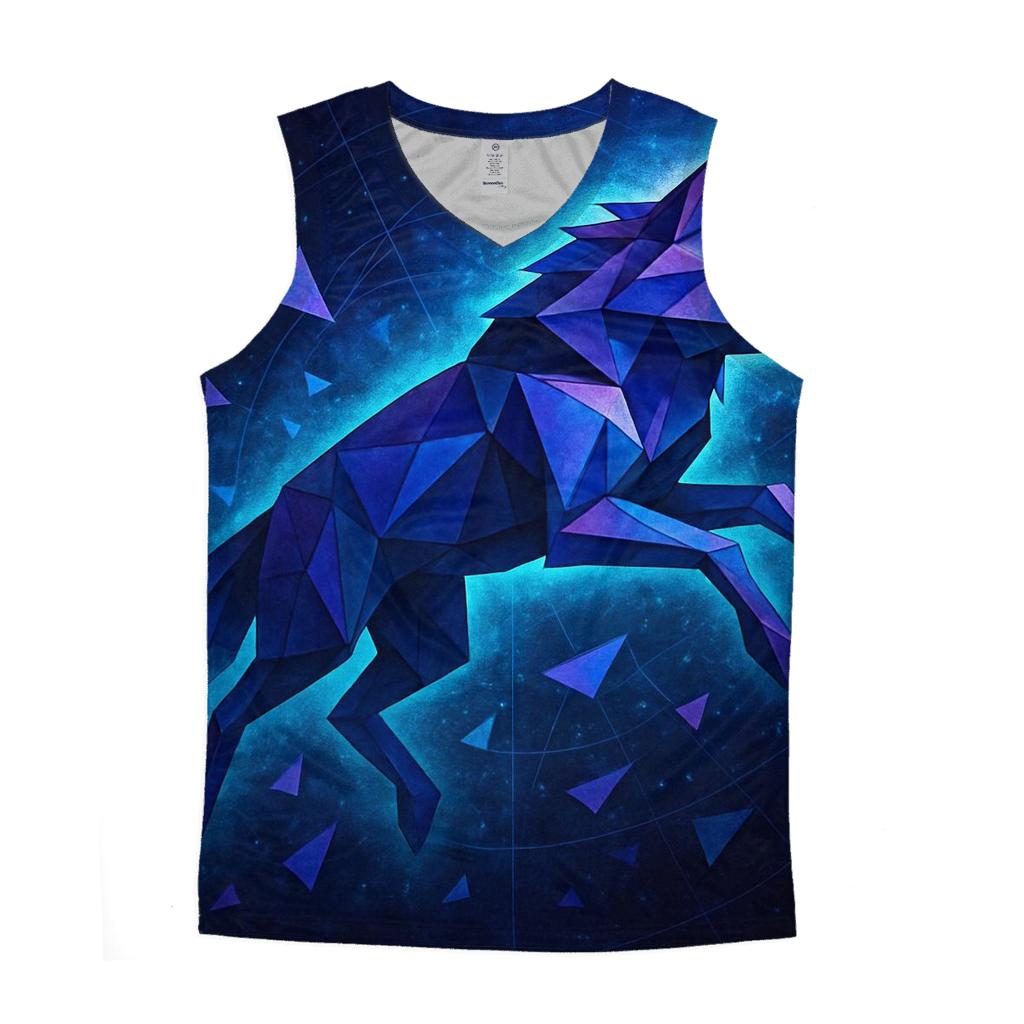 Astral Origami Wolf custom tank tops