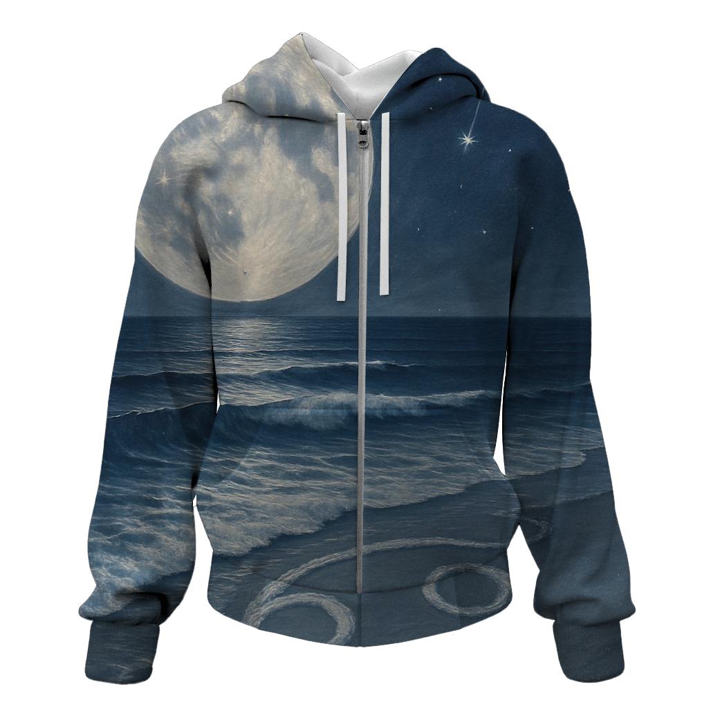 Cancer Tidal Moon Sanctuary custom hoodies