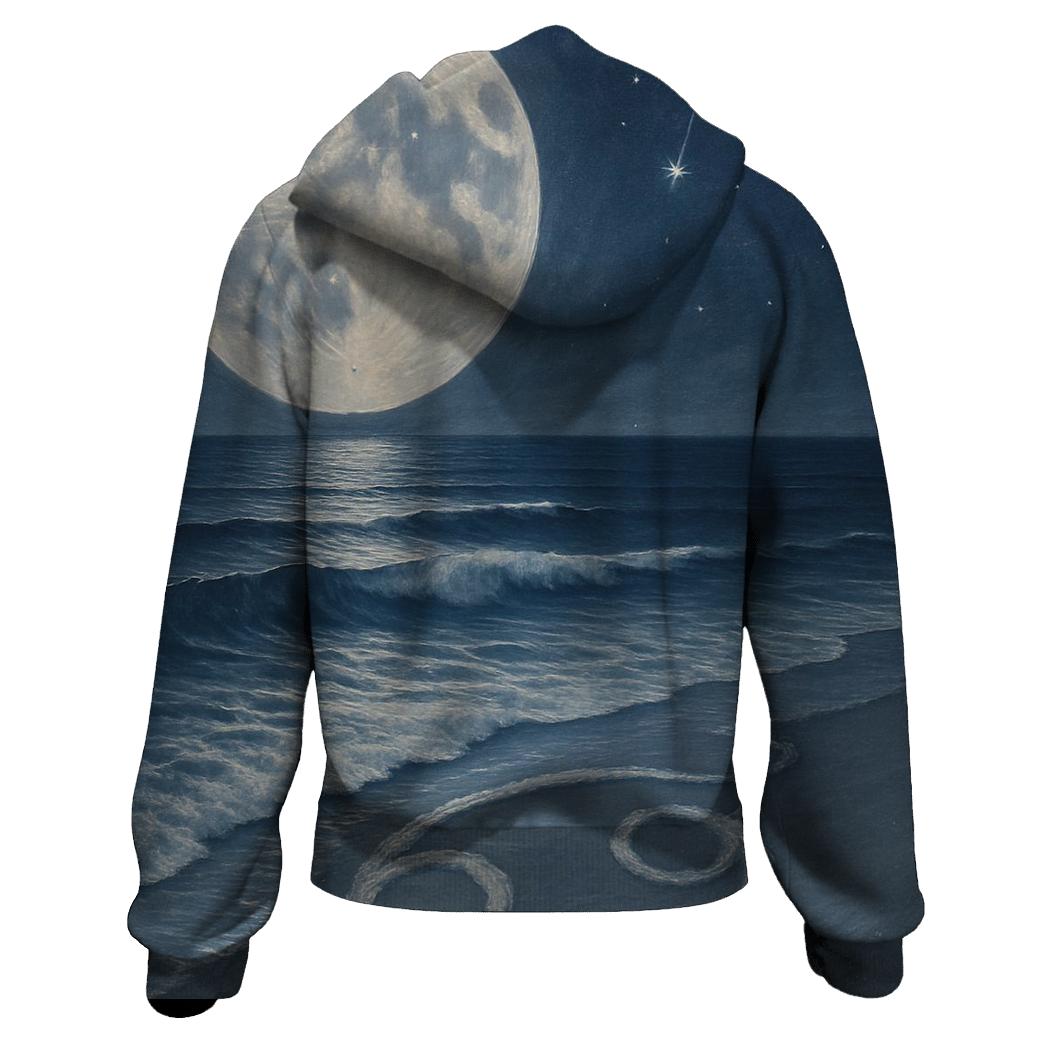 Cancer Tidal Moon Sanctuary custom hoodies