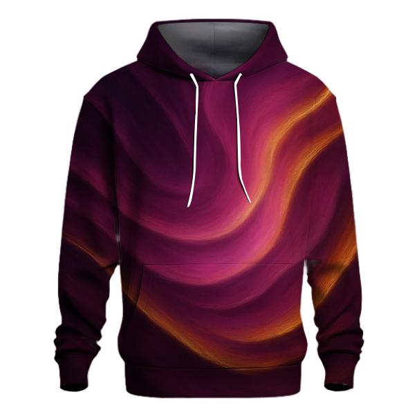 Molten Orchid Gradient zip-up hoodies