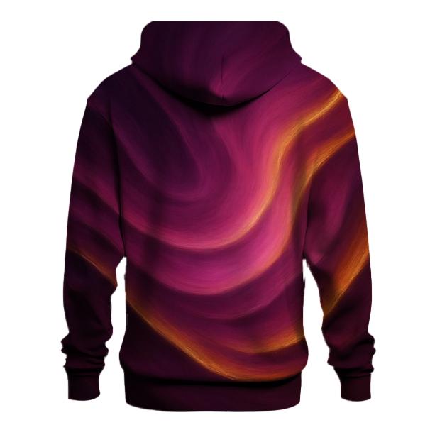 Molten Orchid Gradient zip-up hoodies