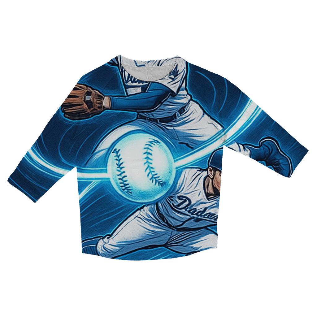 Orbital Double Play Circuit casual three quarter sleeve shirts