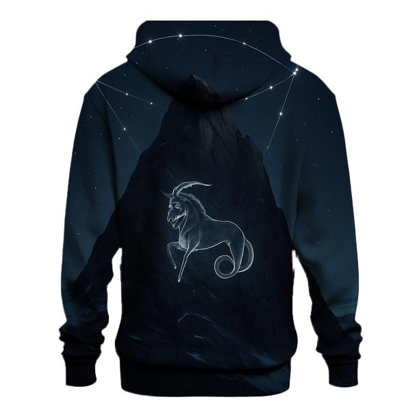 Capricorn Mountain Summit Zodiac Gate premium hoodies