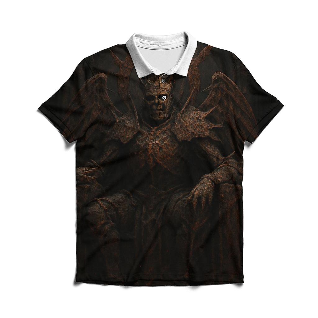Throne Of Rusted Haloes classic pique polos