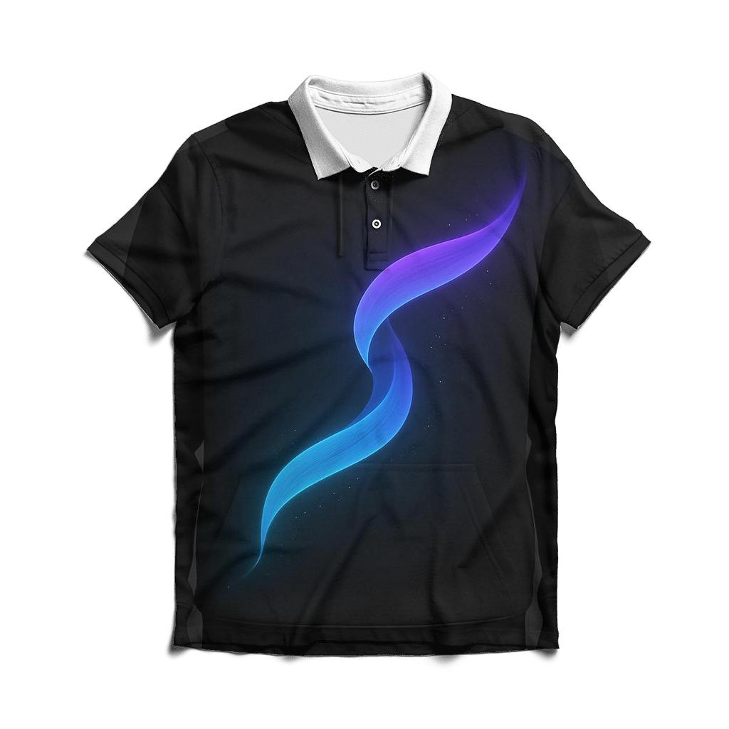 Starstream Ribbon Gradient classic pique polos