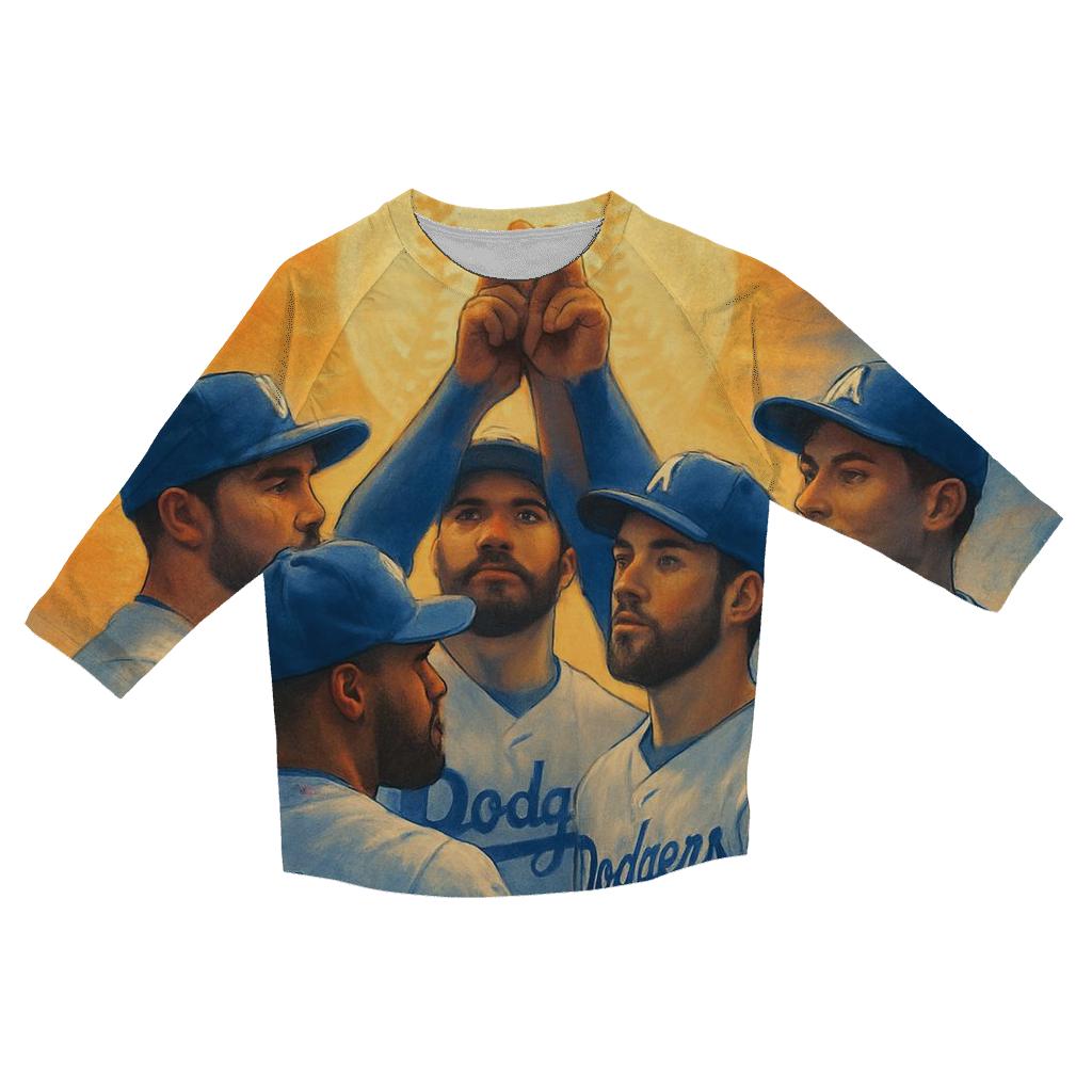 Cosmic Dugout Brotherhood stylish quarter sleeve tops