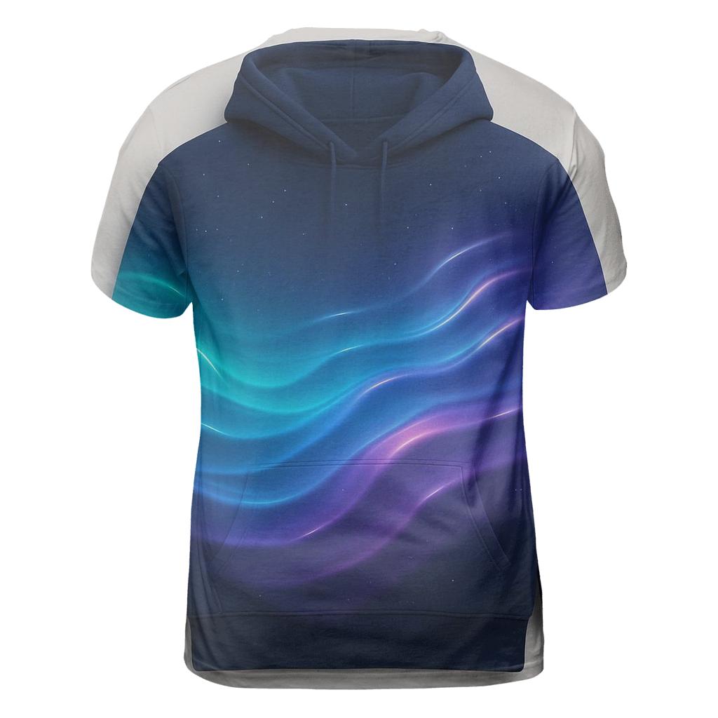 Aurora Tidal Gradient designer pattern shirts
