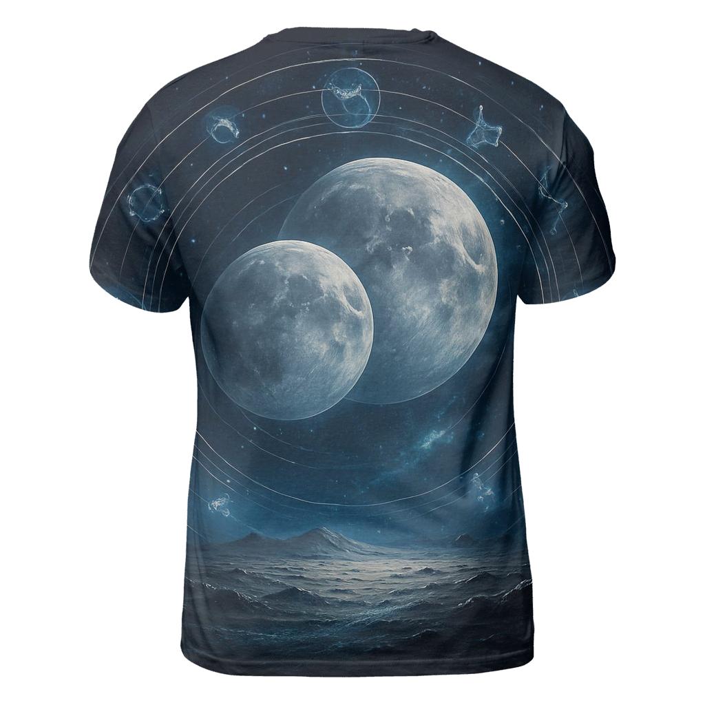 Chrono Rings Of The Twin Moons custom all-over print shirts