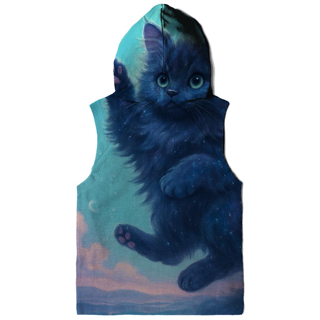Celestial Jellyfish Cat Drift designer hoodies