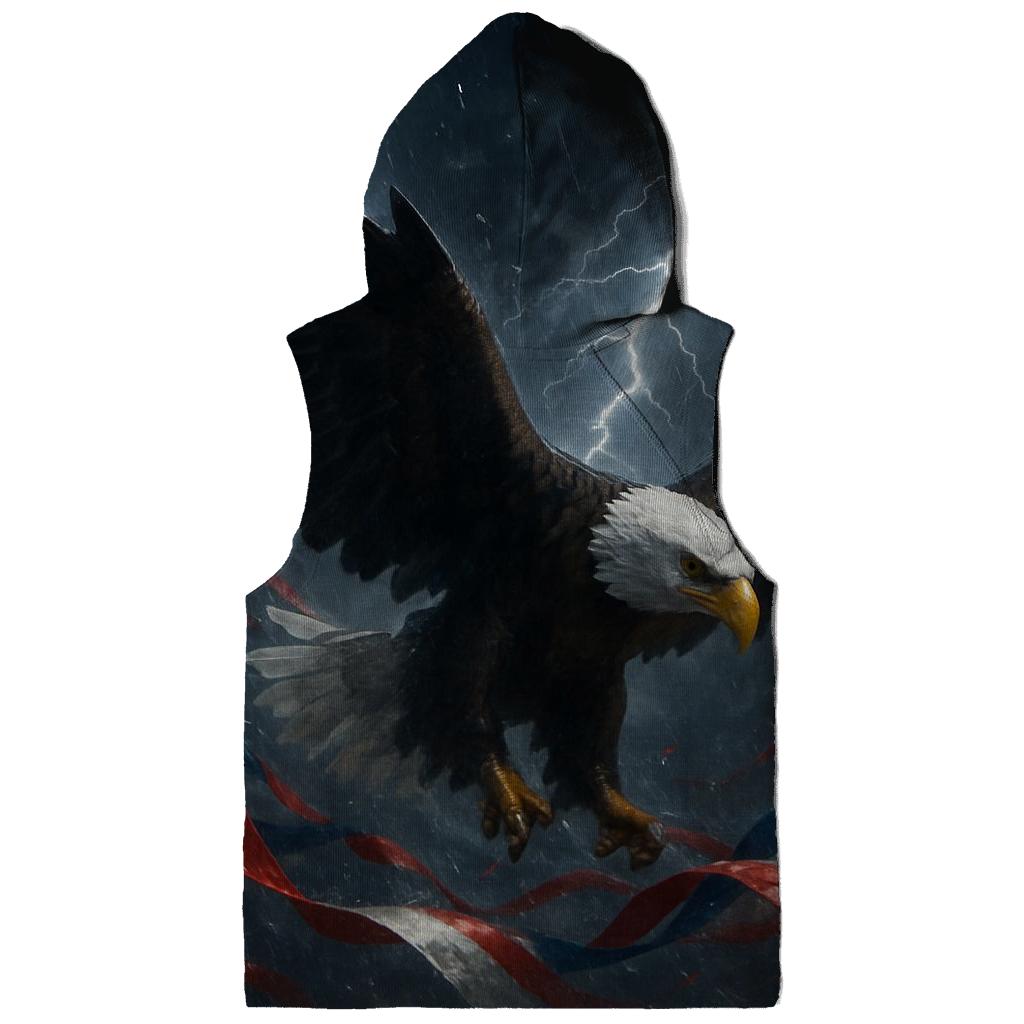 Eagle Storm Across The Stripes lightweight hoodies