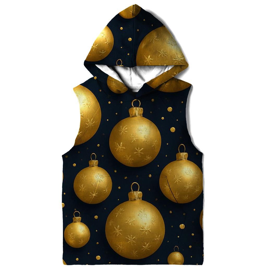 Golden Ornament Constellation On Midnight Navy graphic hoodies