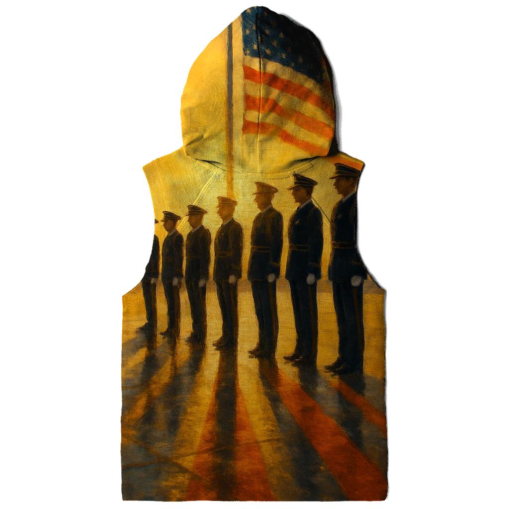 Honor Guard At The Golden Horizon pullover hoodies