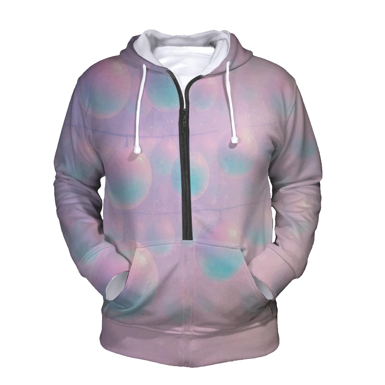Nebula Orchard Gradient premium hoodies