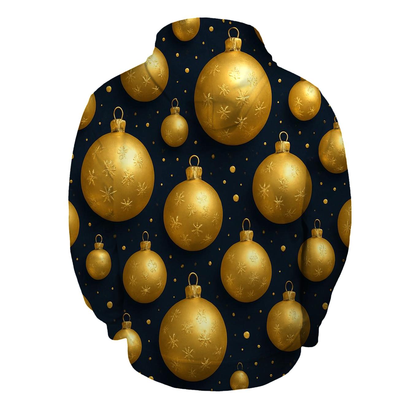 Golden Ornament Constellation On Midnight Navy designer hoodies