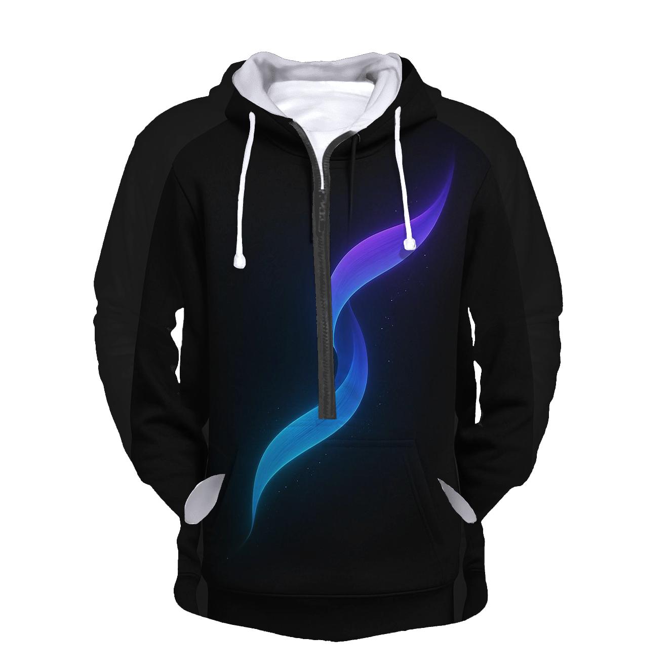 Starstream Ribbon Gradient printed hoodies