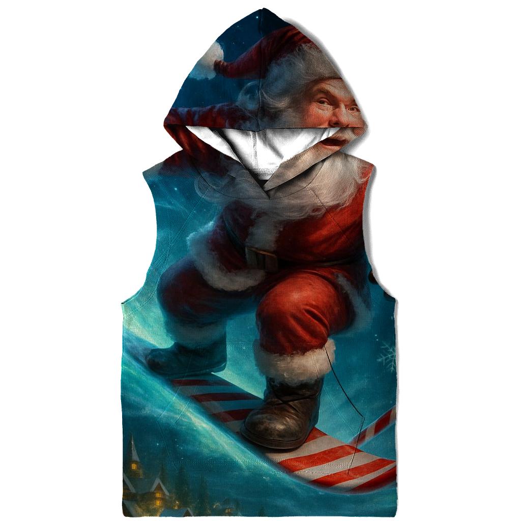 Aurora Trailblazer Santa graphic hoodies