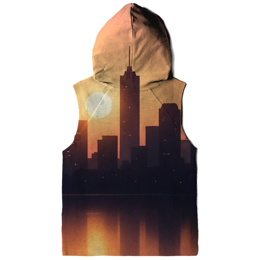 Skyline Reverie Sunset designer hoodies