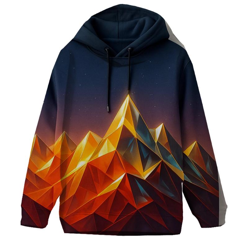 Prismatic Horizon Drift premium hoodies