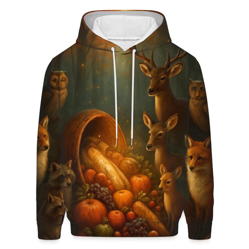 Enchanted Forest Cornucopia Circle hoodies fashion