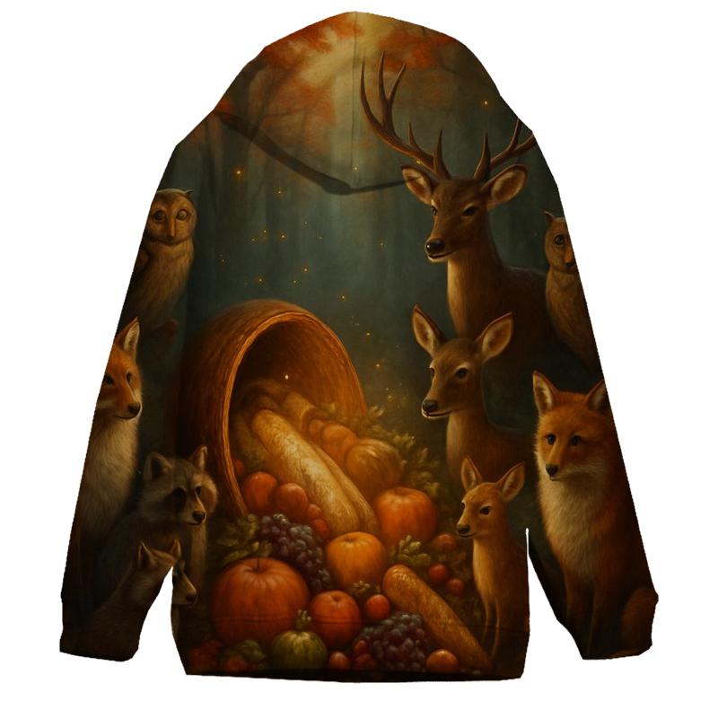 Enchanted Forest Cornucopia Circle hoodies fashion