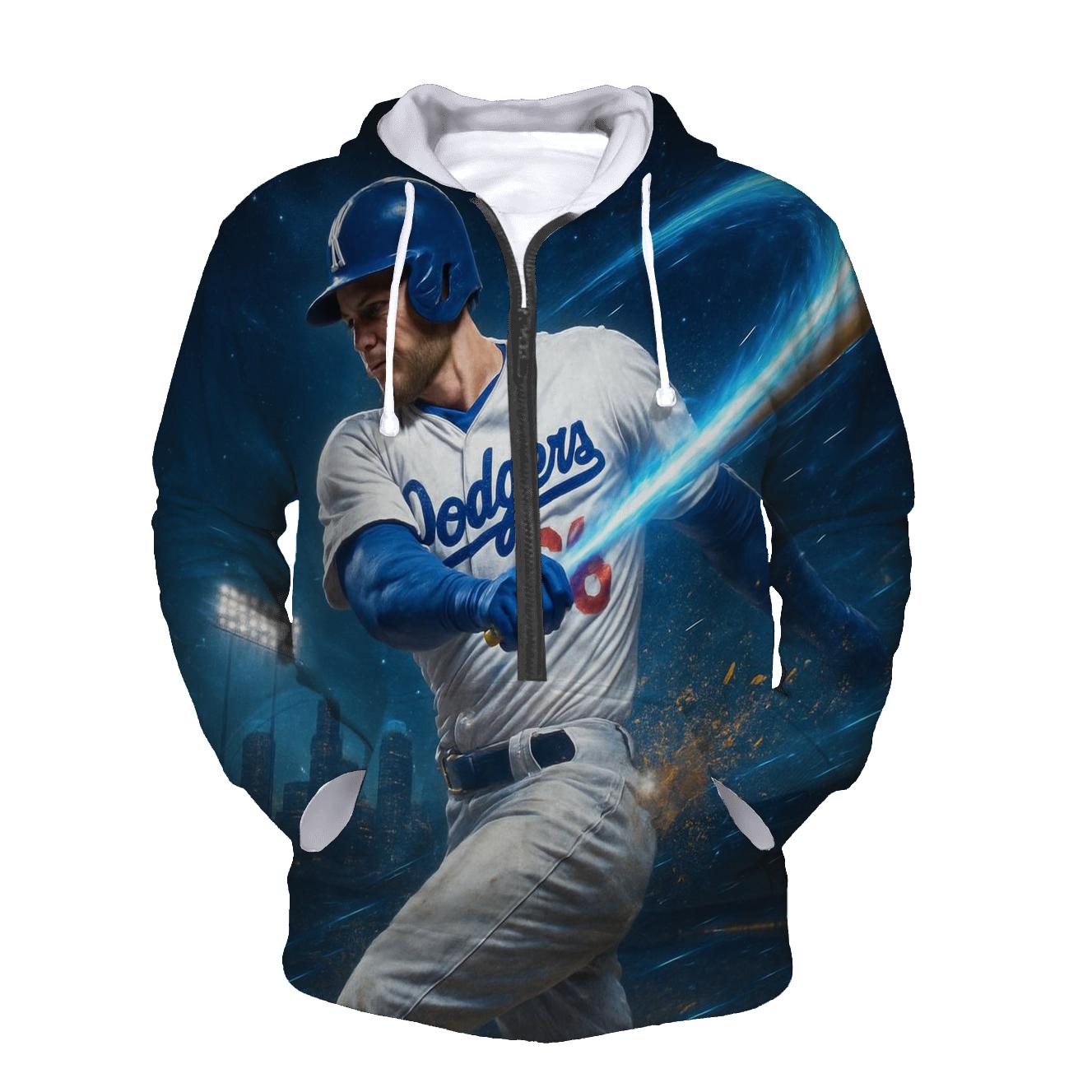Blue Comet Home Run Arc hoodie trends