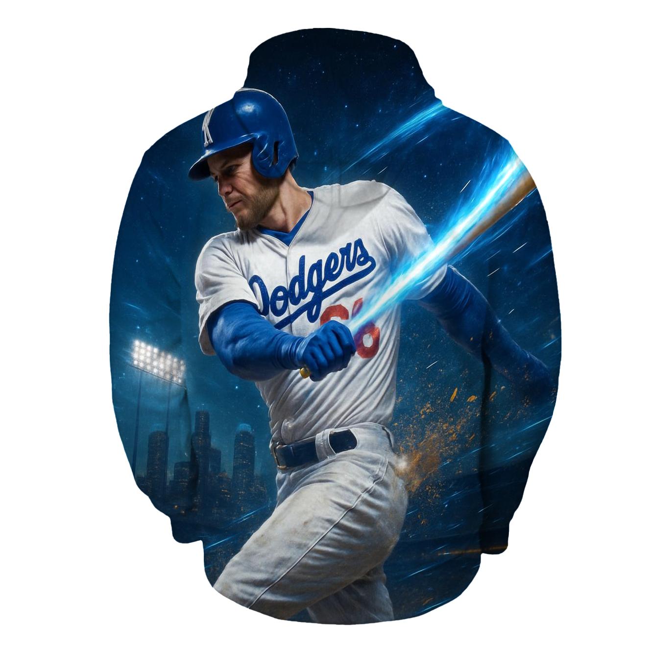 Blue Comet Home Run Arc hoodie trends