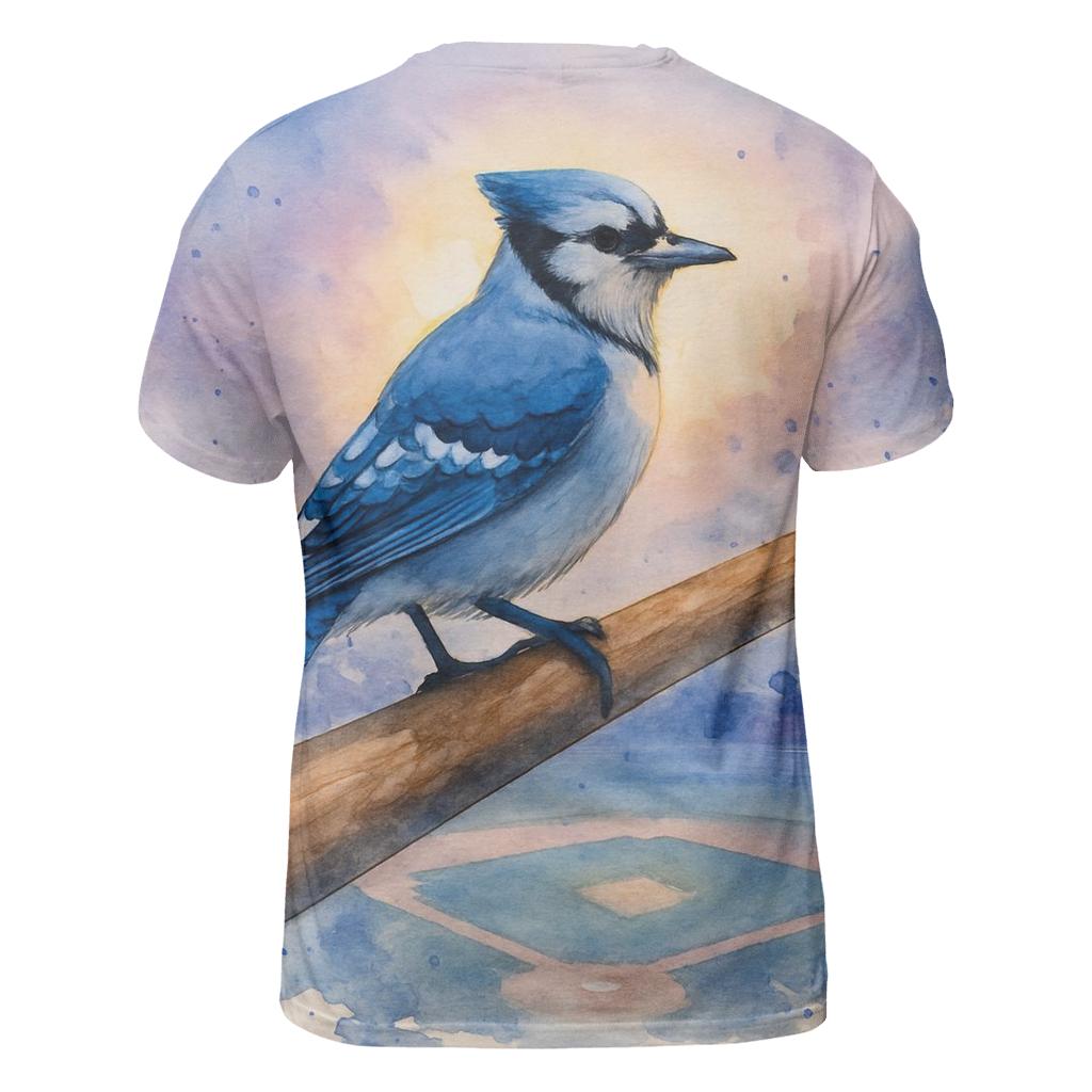 Twilight Nest Diamond With Blue Jays Energy vibrant all-over design tees