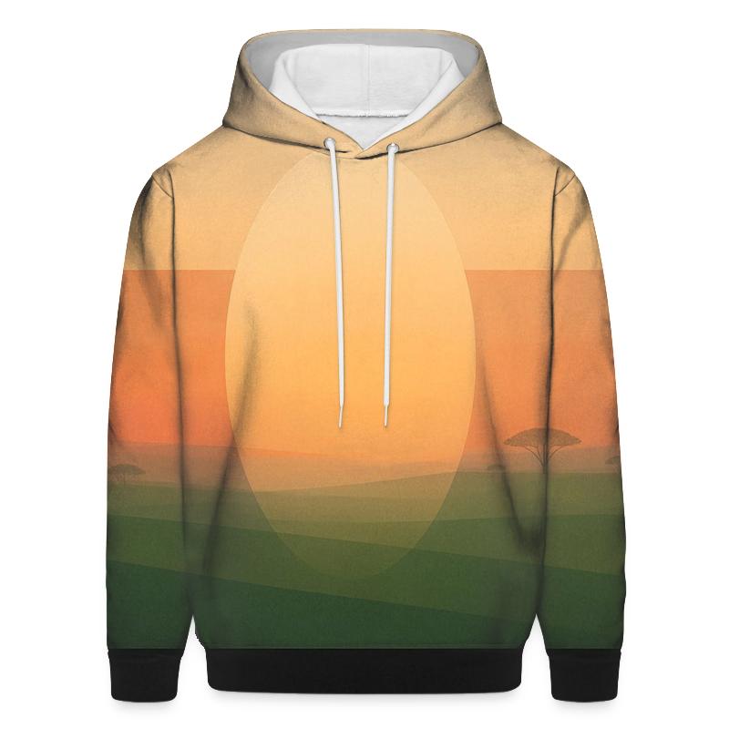 Kenyan Savannah Spear Horizon premium hoodies