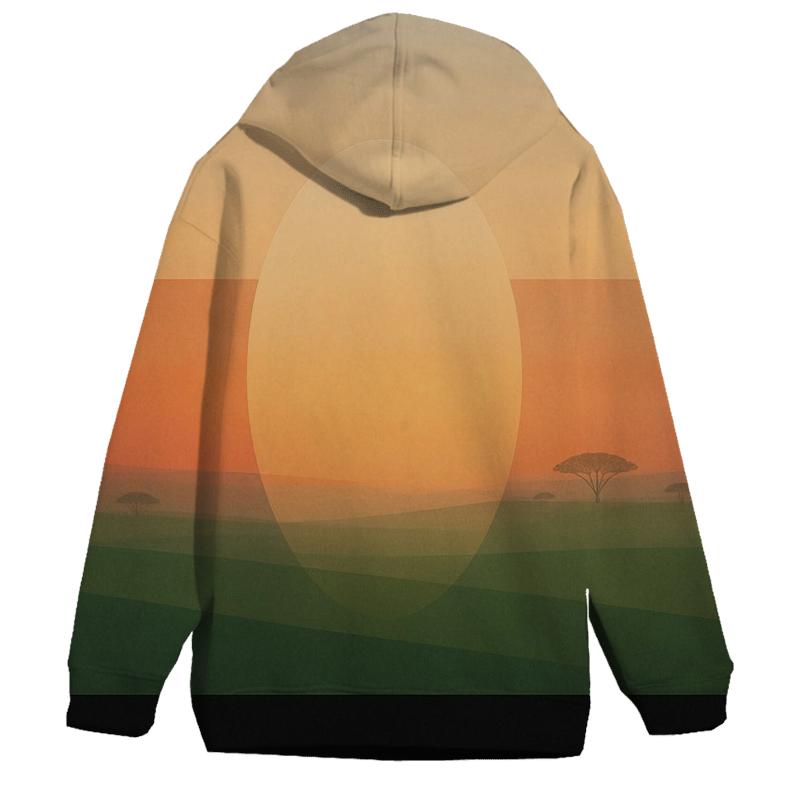 Kenyan Savannah Spear Horizon premium hoodies